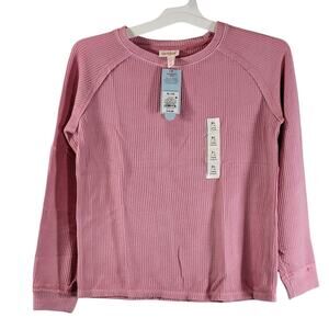Cat & Jack Girls Long Sleeve Sweater, Dusty Pink, Size XL, NWT